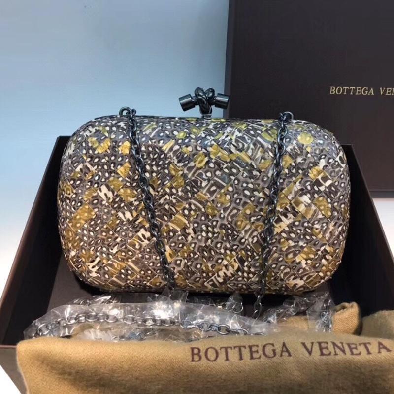 Bottega Veneta Clutches Bags B9600 Snake Skin Three